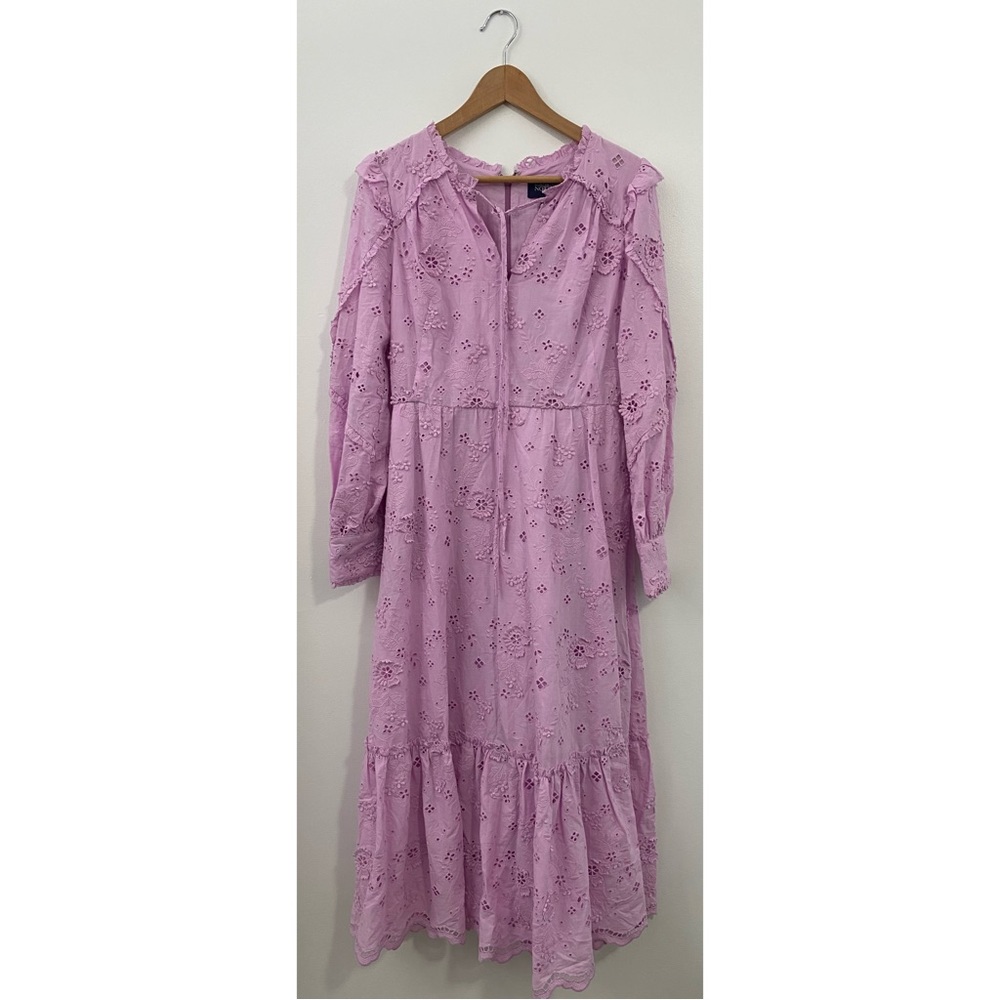 New Marchesa Notte Floral Eyelet Dress Size 6